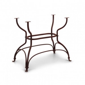 BASE TAVOLO FERRO Noble 77X46 H73cm