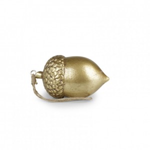 GHIANDA DA APP. H10cm 4pz - oro