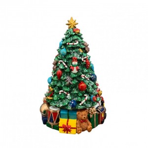 ALBERO CARILLON RESINA 15X14 H23cm