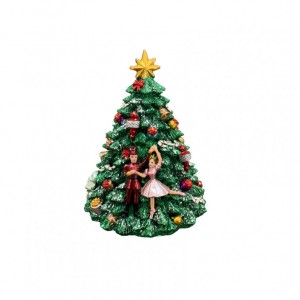ALBERO CARILLON RESINA 12X12 H16cm