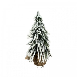 ALBERO INNEVATO C/JUTA 20X20 H35cm