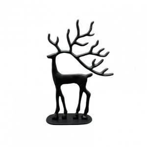 RENNA ALLUM. 16X5,5 H24cm - nero