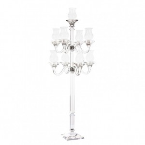 CANDELABRO cristallo H122cm -9fuochi