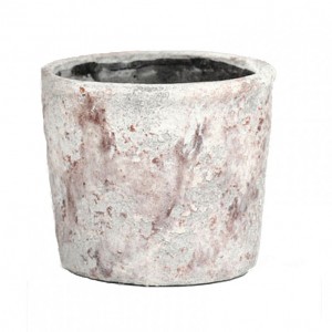 VASO STONY FOSSIL DIAM. 17.5 H 15 CM