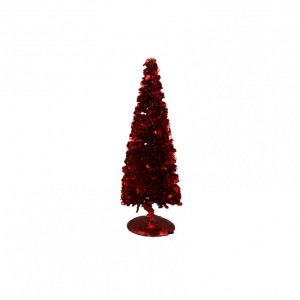 ALBERO 11X11 H30cm - rosso