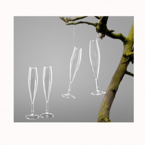 CHAMPAGNE GLASS H 14.5 CM