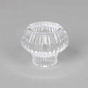 RUFFLES CANDLE HOLDER DIAM. 7,5 H 6 CM