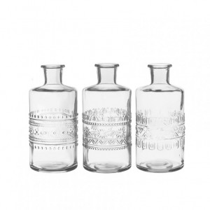PORTO GLASS BOTTLE D7.5 H14.5 CM