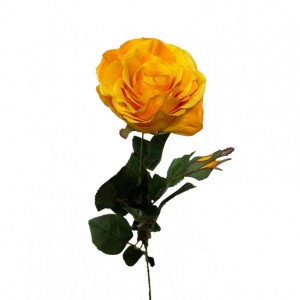 SINGLE ROSES BUD H75 CM RO2,10 -yellow *