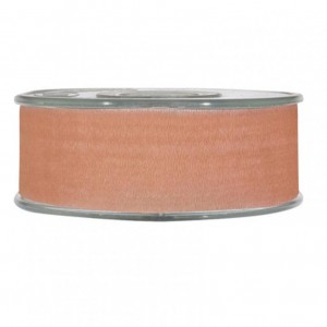 N/DOUBLE VELVET 40MM 7MT - salmon