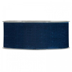 N/DOUBLE VELVET 40MM 7MT - blue