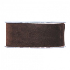 N/DOUBLE VELVET 40MM 7MT - dark brown