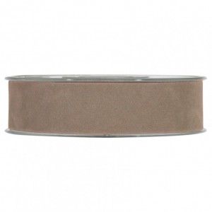N/DOUBLE VELVET 25MM 7MT - dove grey