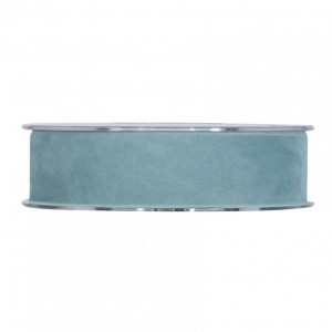 N/DOUBLE VELVET 25MM 7MT - light blue