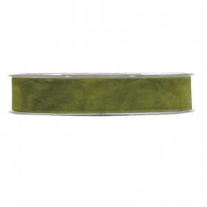 N/DOUBLE VELVET 15MM 7MT - sage