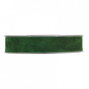 N/DOUBLE VELVET 15MM 7MT - dark green