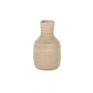 BOTTIGLIA CERAMICA D8,5H15cm- beige