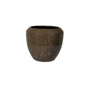 VASO MARSEILLE D24 H22CM - marrone