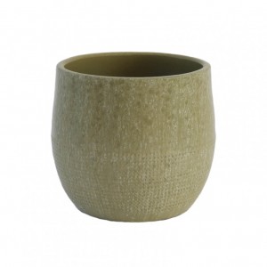 VASO LUGO D18 H16CM - verde