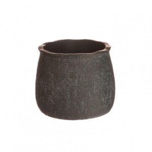 VASO DUKE D11,5 H9 cm - anthracite