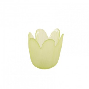 PORTACANDELA TULIP D7,5 H7,5cm - lime