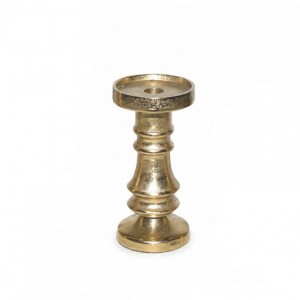 CANDELABRO ALLUMINIO H18 - raw gold