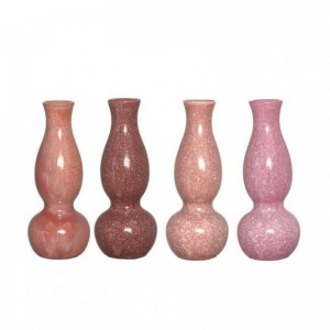 VASO CERAMICA IVY D6 H15 cm 4ass. - rosa