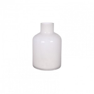 VASO VETRO LUPIN D10 H15 cm - white