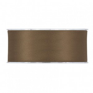 N/DOUBLE SATIN 40MM 15MT - brown