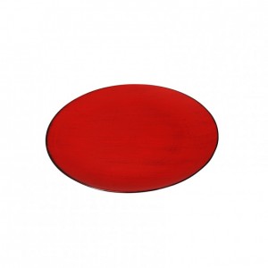 SOTTOPIATTO D33 H1,5cm - red/black