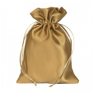 BAG SATIN 12X17 cm PZ10-gold