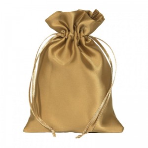 BAG SATIN 9X12 cm PZ10-gold