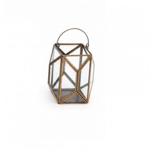 LANTERNA 13X13 H13 - brass gold