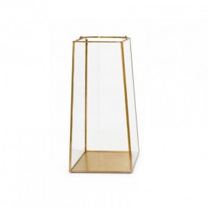LANTERNA RIF.ORO 21X21XH48CM