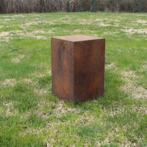 COLONNA LEGNO 25X25 H40 CM -rust