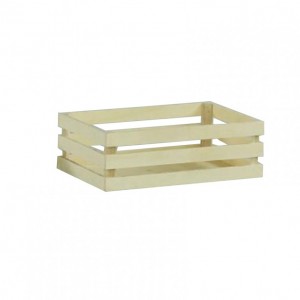 CASSETTA LEGNO 26X16 H8,5 - naturale