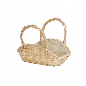 CESTO VIM RETT SBIANCATA 31X19 H11/23