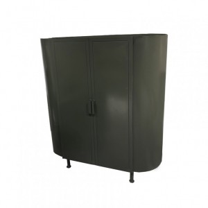 MOBILE 2 ANTE METAL 100X42 H114CM -verde