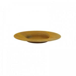 PIATTO METALLO D47 H5,5cm - rusty