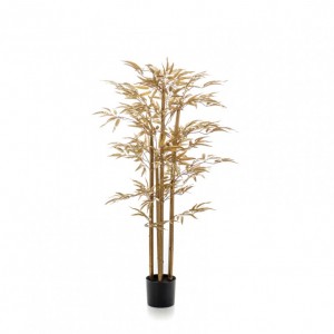 PIANTA BAMBOO CM 135 - gold