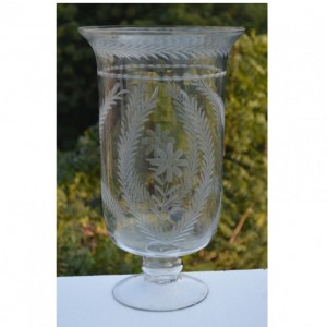 GLASS CUP H36CM