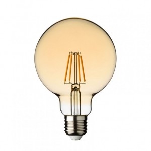 WHITE LED BULB DIAM. 9.5 H 13.6