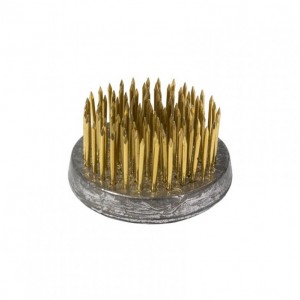 METALLIC PINHOLDER D7.5 cm