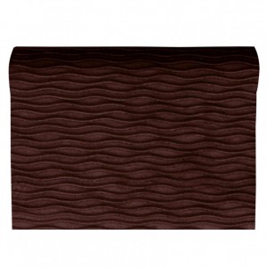 RUNNER VELVET WAVES 48CM 1,8MT - wine