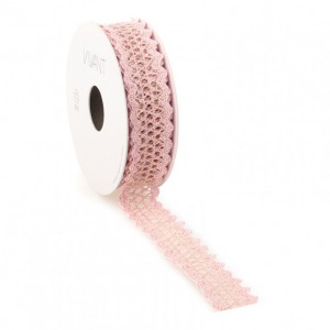N/LACET 25mm 10mt - rosa
