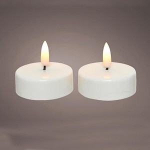 TEALIGHT LED pz 2 D6 H5,5 cm