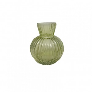 BOTTIGLIETTA VETRO D9 H9,5 CM -green