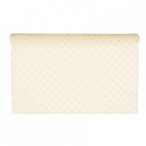 RUNNER XMAS DIAMONDS 48cm 1,8mt - cream
