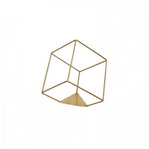 LANTERN 15XH15CM - brass