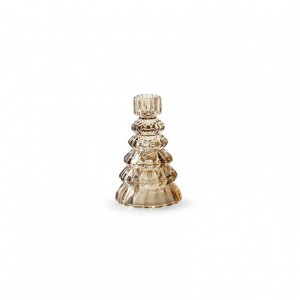 PORTACANDELA JET D8 H13 cm - beige